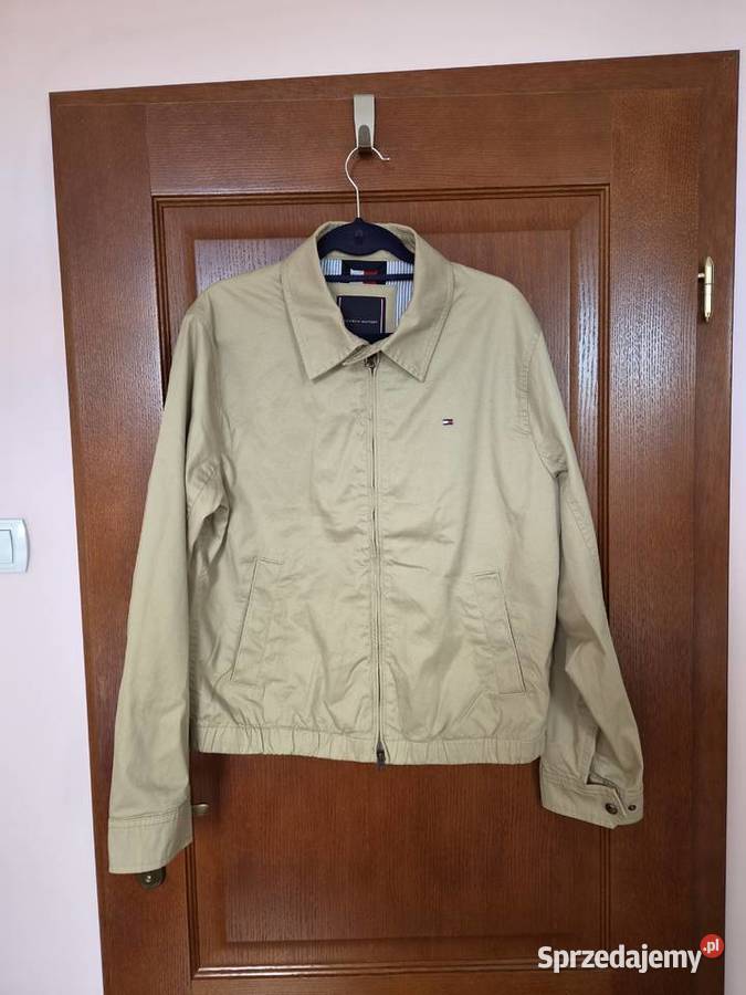 Nowa beżowa kurtka męska Tommy Hilfiger rozmiar Bibice