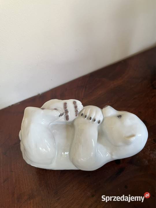 Figurka niedźwiadka polarnego Royal Copenhagen Porcelana i szkło Gdańsk sprzedam
