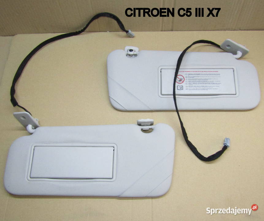 OSŁONA PRZECIWSŁONECZNA CITROEN C5 III X7 Osłony i zaślepki