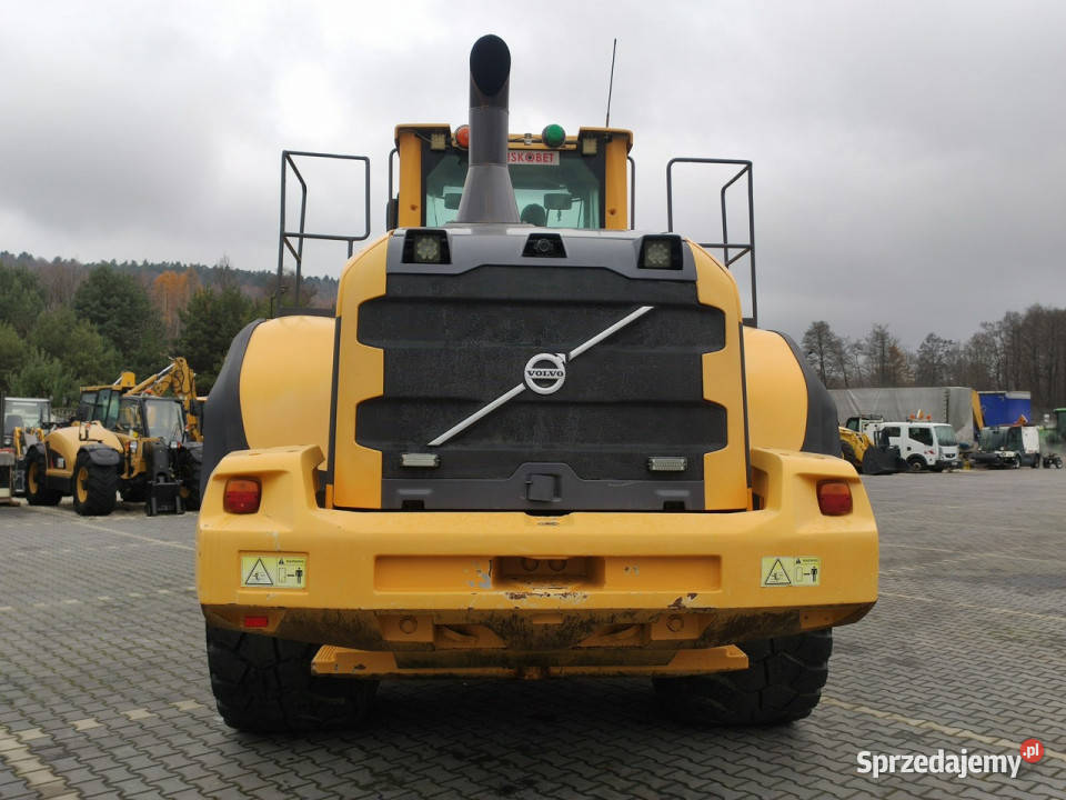 duża kołowa Volvo L 220G Waga Drukarka Zadbana Widełki