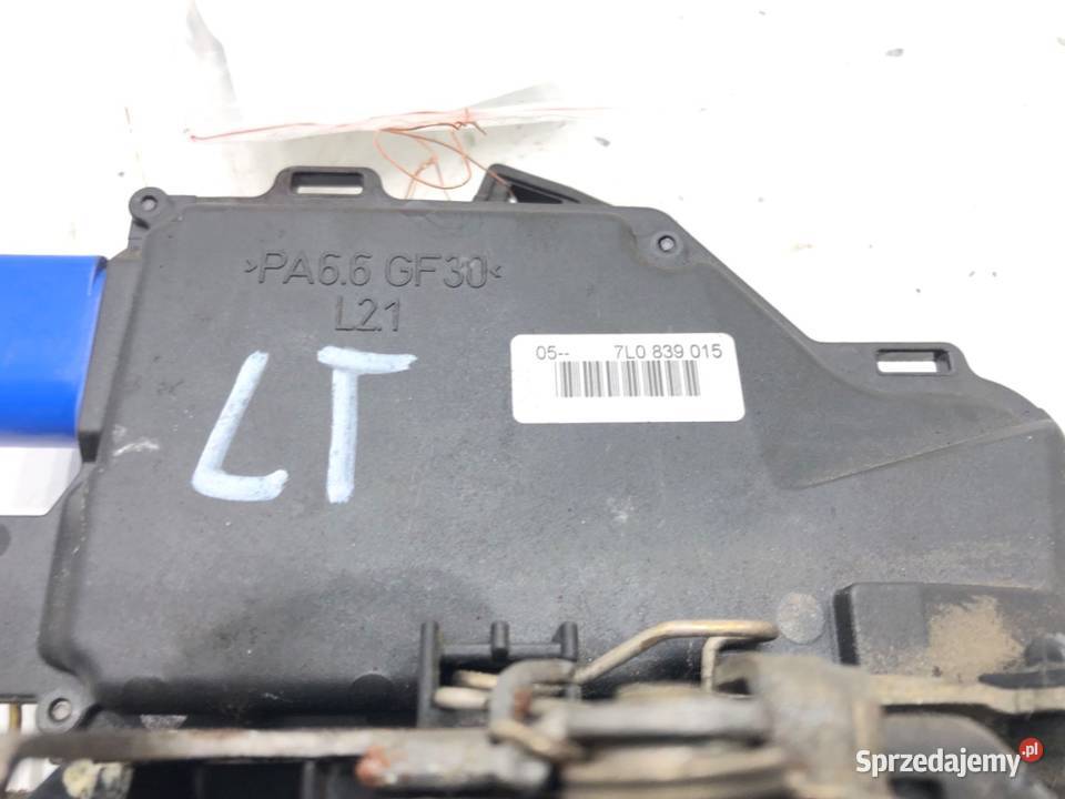 ZAMEK DRZWI LEWY TYŁ VW TOURAN Minivan 7L0839015 osobowe Części samochodowe