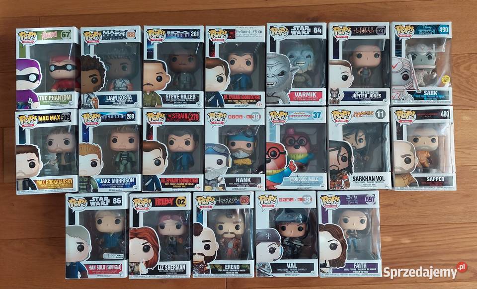 Kolekcja funko pop Wieliczka