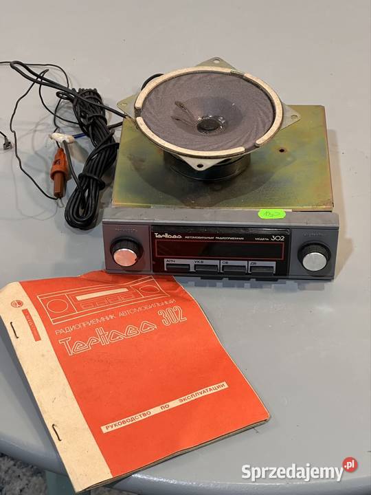 Radio samochodowe Terllasa 302 302 z głośnikiem Wrocław