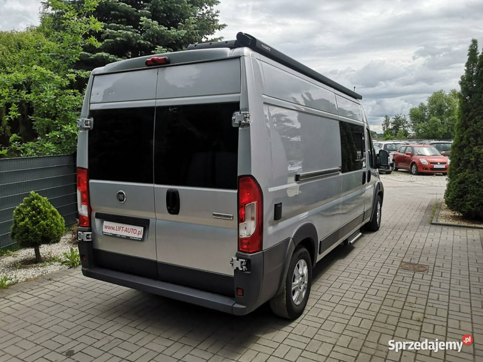 Fiat Ducato 23 D 130 Kamper Klima Solary srebrny Strzegom sprzedam