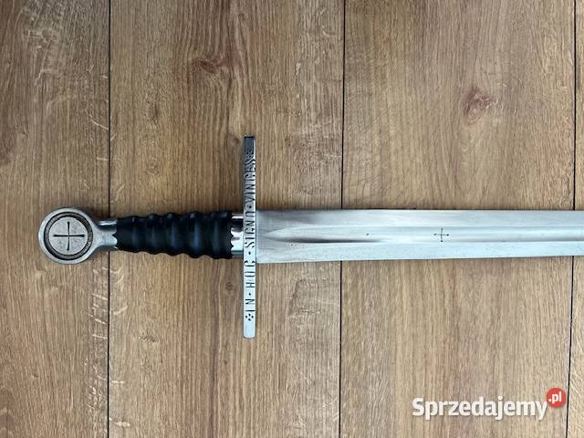 Miecz rycerski kuty do walki rękodzieło Antyki, Sztuka, Kolekcje Mrągowo