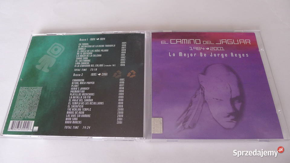 JORGE REYES El Camino del Jaguar 2 CD RARE Testa mazowieckie Radom