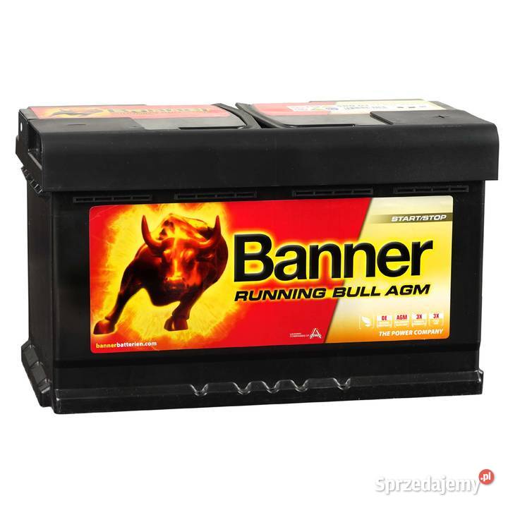 Akumulator Banner Running Bull AGM 80Ah 800A 580