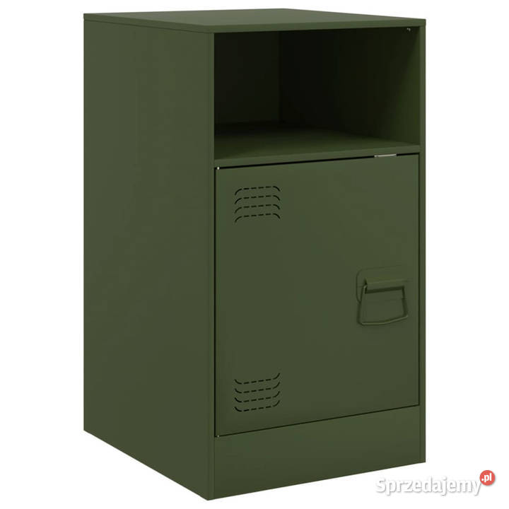 Szafka nocna oliwkowa zieleń 345x39x62 stal mazowieckie Warszawa