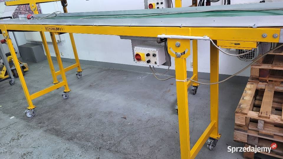 Taśmociąg prosty przenośnik taśmowy płaski Białogard