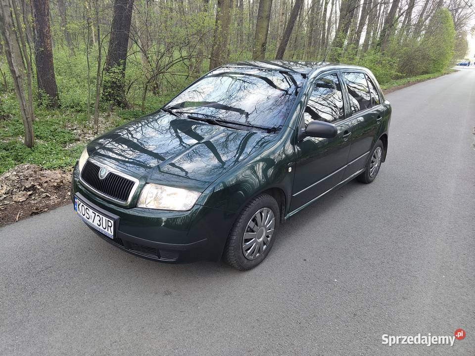 Skoda Fabia 14 benzyna 158 kupiony w polskim salonie małopolskie Bobrek