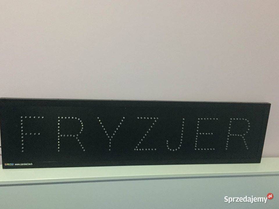Neon LED 100x25 FRYZJER 230V NOWA Gwarancja 24m Kraków sprzedam