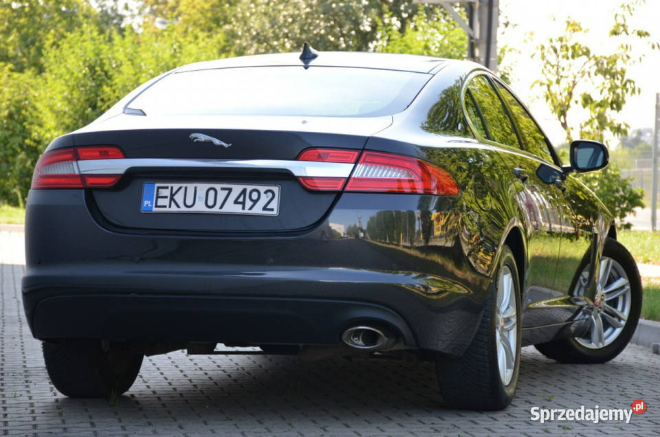 Jaguar XF Czarny Zarejestrowany 22D 163 Skóra łódzkie Kutno
