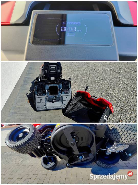 Kosiarka traktorek Cedrus CTrac 93HC1 Nowa pług Bieliny