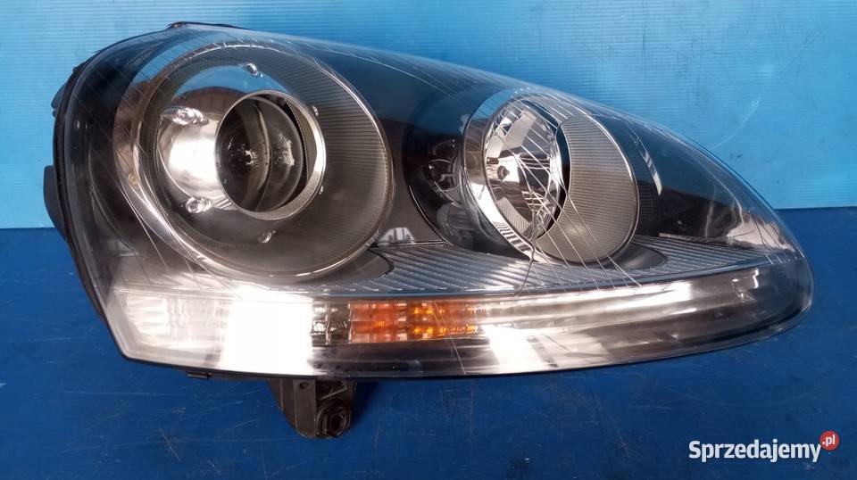 LAMPA PRAWY LEWY PRZÓD KOMPLET EU XENON VW GOLF Nowy Tomyśl sprzedam