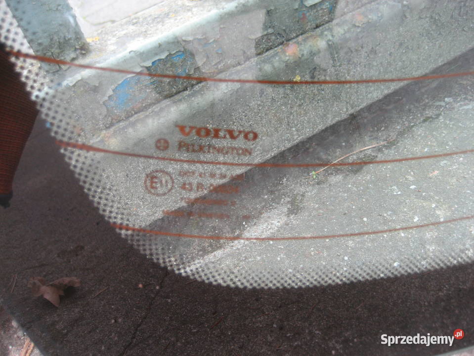 volvo s80 9805r szyba tył tylnia wielkopolskie Rakoniewice sprzedam