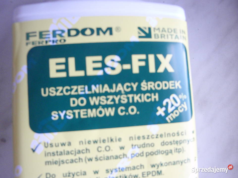 ELESFIX uszczelniający środek do wszystkich Oleśnica