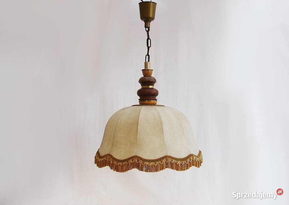 Lampa wisząca skóra Szczecinek