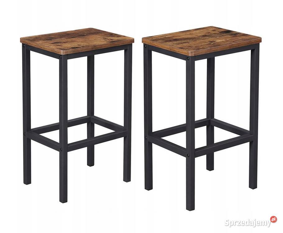 Hokery krzesła barowe stołki Rustykalne 2 DREWNO podlaskie Choroszcz