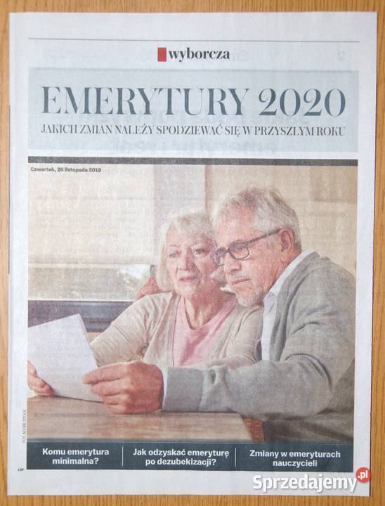 Emerytury 2020 Pozostałe Parczew