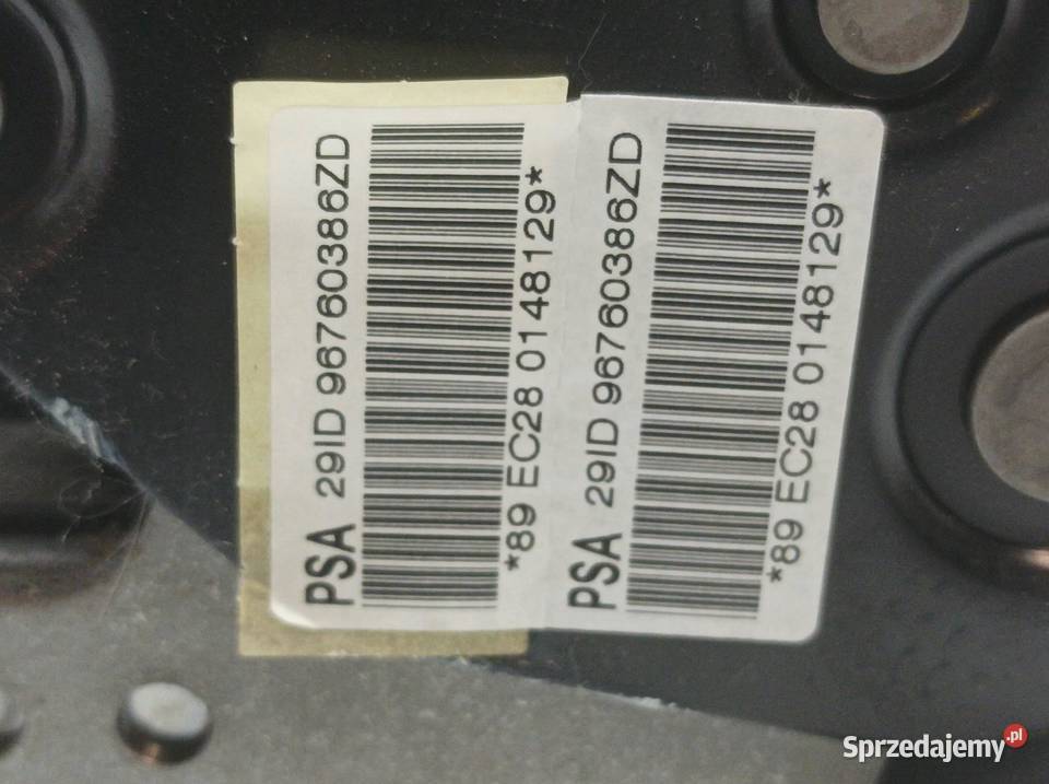 DŹWIGNIA HAMULCA RĘCZNEGO 96760386ZD Citroen C3 osobowe sprzedam