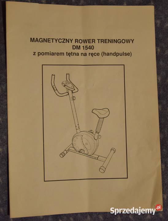 Magnetyczny Rower Treningowy DM 1540 Łódź