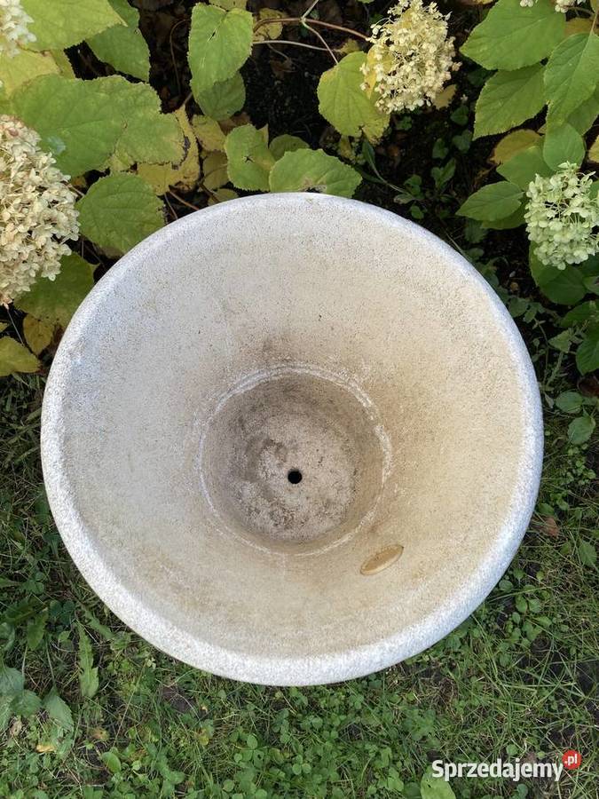 Donica kielich z wapiennego kruszywa małopolskie Kraków