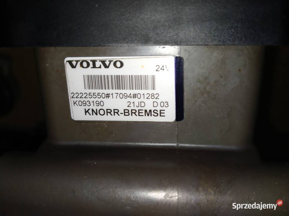 VOLVO FH4 ZAWÓR EBS 22225550 K093190 Kargowa sprzedam