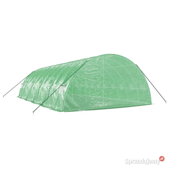 Szklarnia ze stalową ramą zielona 60 m 10x6x285 Warszawa
