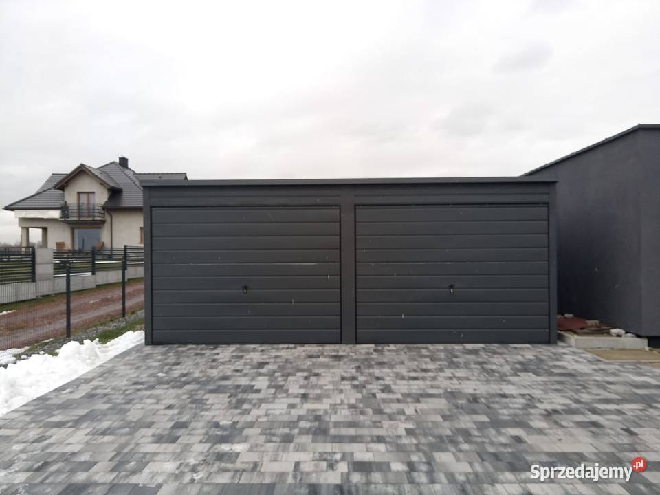 Garaż blaszany 6x5 dwustanowiskowy Kraśnik