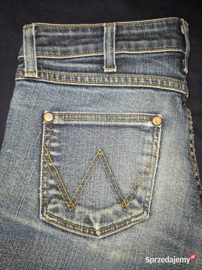 Oryginalne jeansy damskie Wrangler lia Slim lubuskie Zielona Góra sprzedam