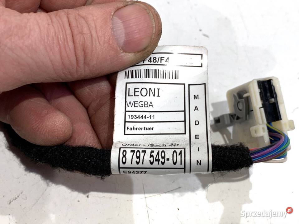 WIĄZKA DRZWI PRZÓD LEWY BMW F48 8797549 15 140 osobowe