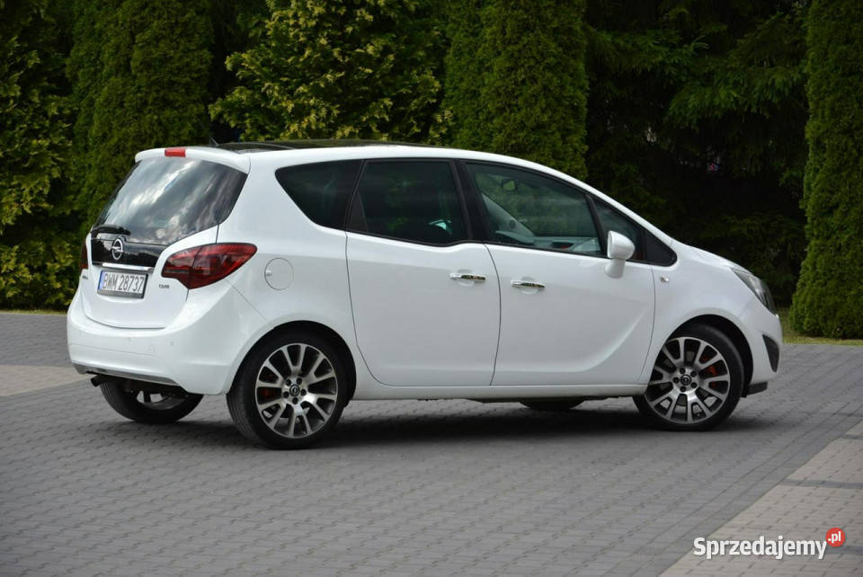 Opel Meriva 17CDTI110 Cosmo Skóry Panorama Led Samochody osobowe Ostrów Mazowiecka