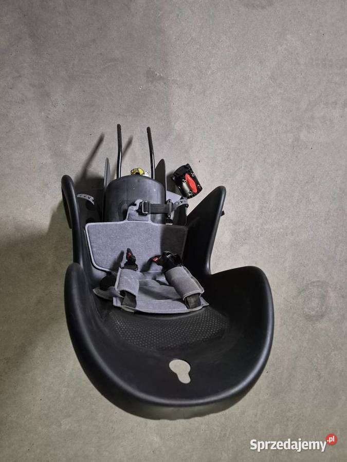 Fotelik rowerowy tylny Polisport BILBY czarny Gdańsk