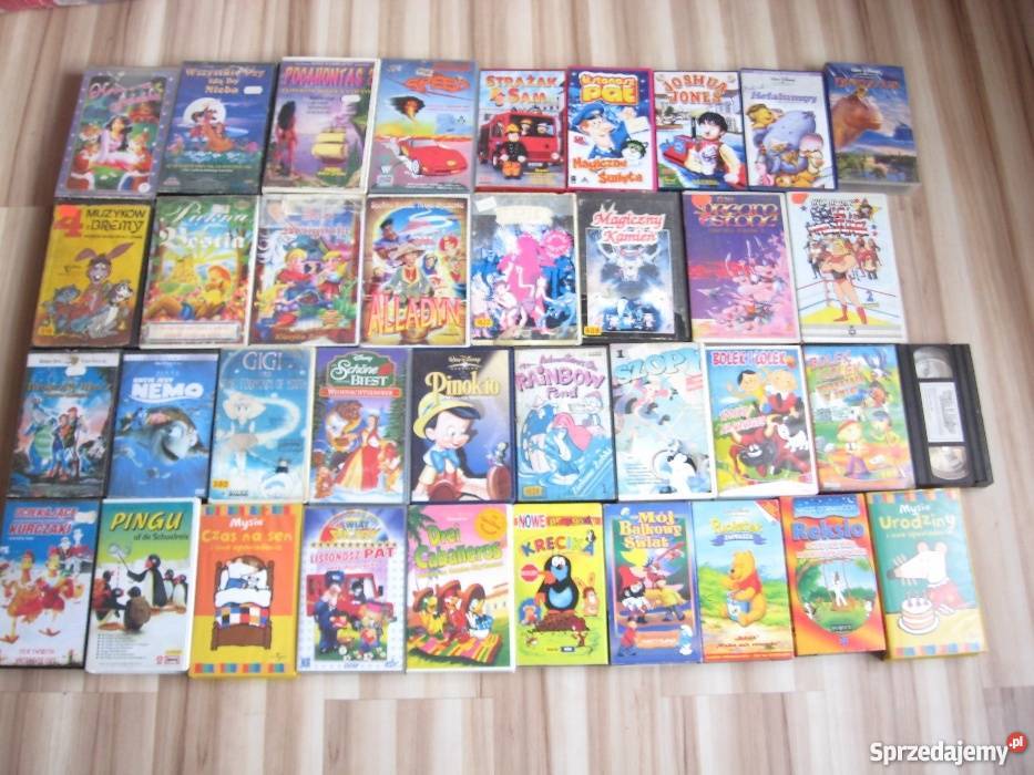 BAJKI Oryginał Filmy VHS 37 Grodziczno