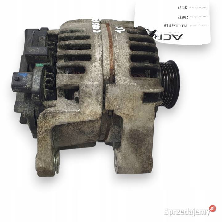 ALTERNATOR Opel Corsa D Astra H Meriva 10 12 14 Części samochodowe Chełm