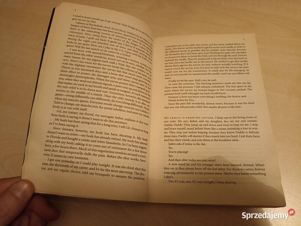 Andre Agassi Open An Autobiography wyd Alfred A Kraków sprzedam