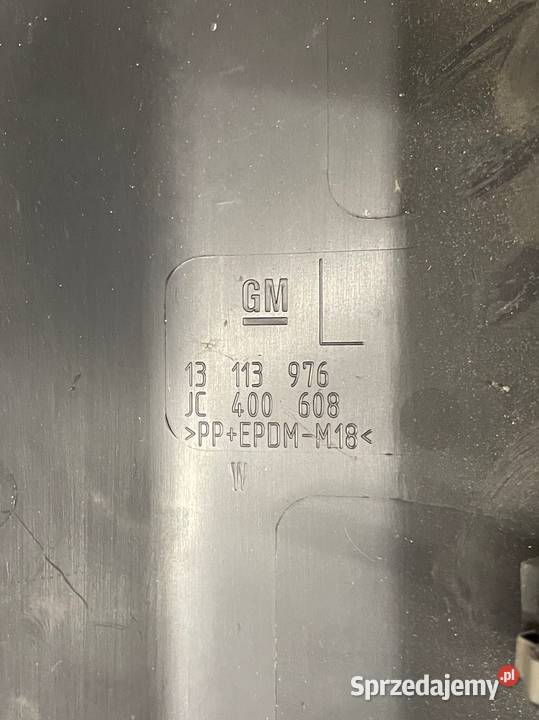 Opel Astra H 3 III 20042014 plastik osłona progu Rok produkcji 2010 Chojnice