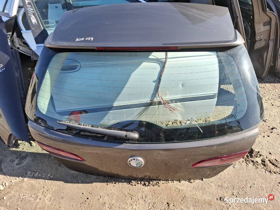 Klapa Tył Bagażnika Alfa Romeo 159 Kombi lubelskie Wisznice sprzedam