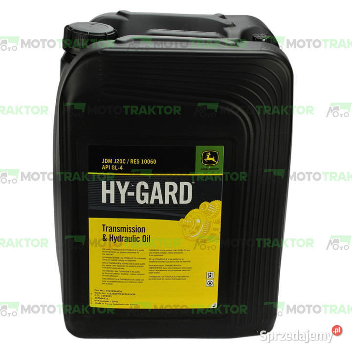 OLEJ JOHN DEERE HY GARD 20L ORYGINAŁ