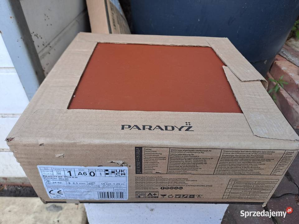 Płytki NATURAL ROSA KLINKIER 30X30 4 paczki Płytki podłogowe Warszawa sprzedam