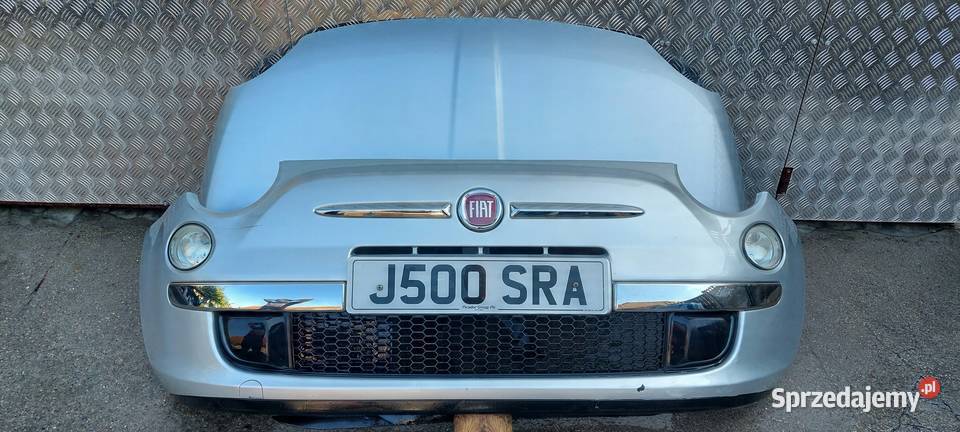 ZDERZAK PRZÓD KOMPLETNY FIAT 500 LAK 612 Zderzaki Międzychód sprzedam