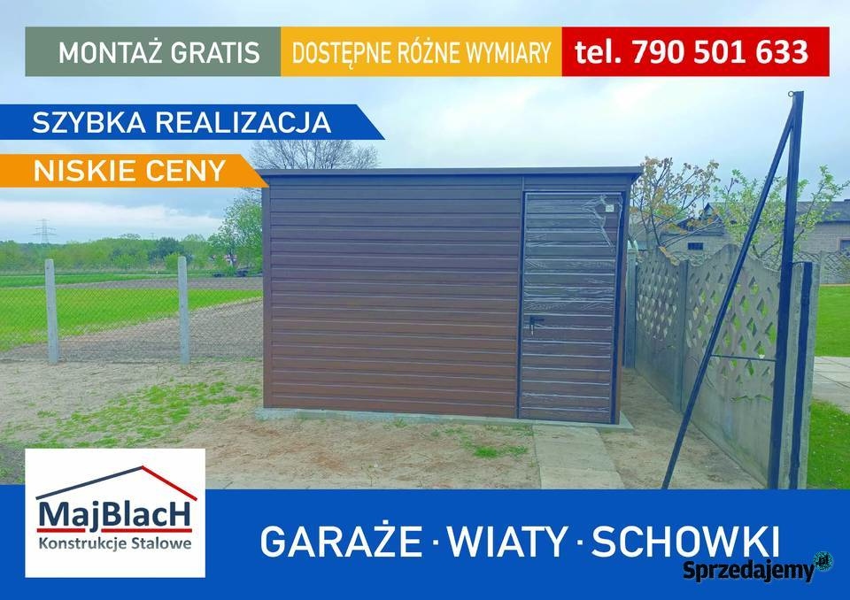 Wiatka ogrodowa Schowek NarzędziowyMagazyn na Zduńska Wola
