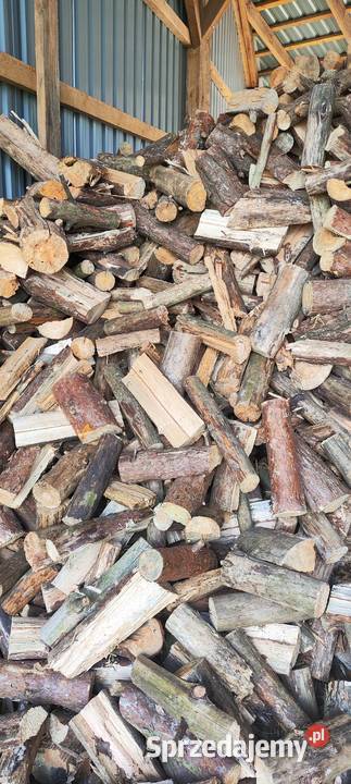 Drewno opałowe rąbane suche Olsza Brzoza Sosna Łomża