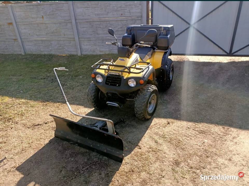 Sprzedam quada aeon overland 180pług lubelskie Sarnów sprzedam