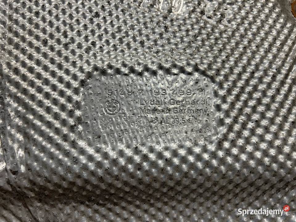 BMW F07 F10 F11 OSŁONA TERMICZNA TYLNA LEWA