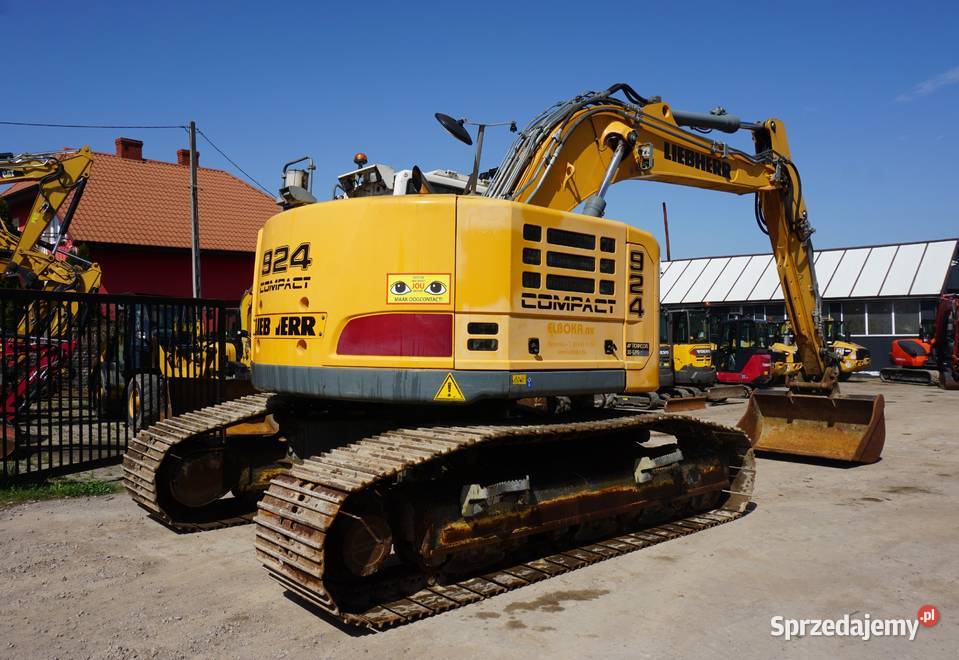 Koparka gąsienicowa Liebherr R 924 compact 2014 Jeziorko