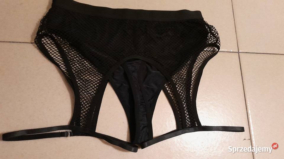 komplet zestaw strój pole dance czarny Warszawa