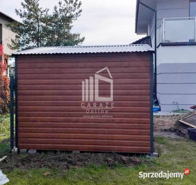 SCSHOWEK DOMEK OGRODOWY 5m x 3m DWUSPAD Bydgoszcz