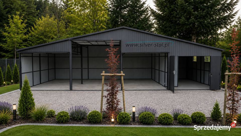 Garaż Blaszany 12x6 m PREMIUM 3 Stanowiska Garaże i miejsca postojowe kujawsko-pomorskie Bydgoszcz