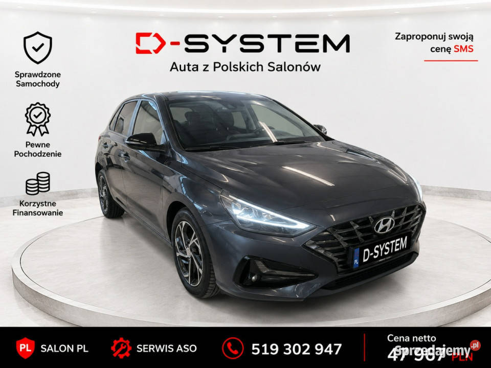 Hyundai i30 2023 Salon Polska 1Właściciel Białystok